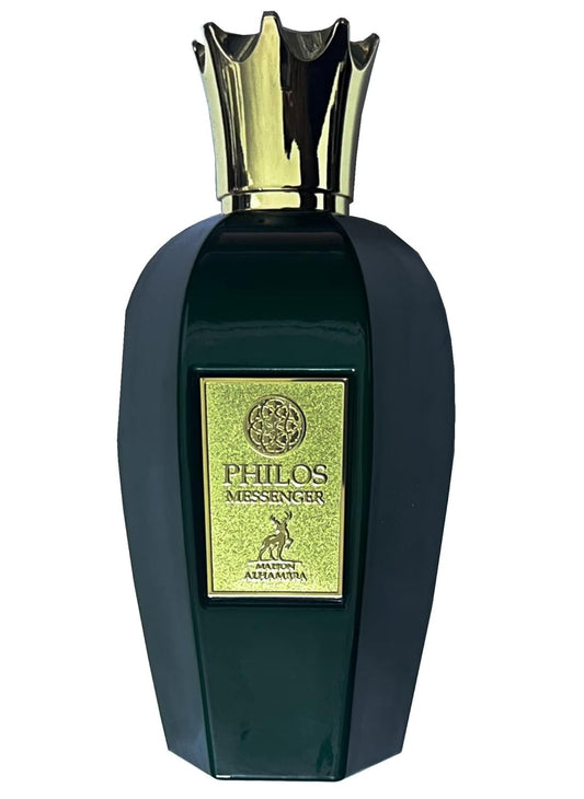 Maison Alhambra Philos Messenger For Unisex Eau De Parfum Spray, 3.4 Ounce / 100 Ml