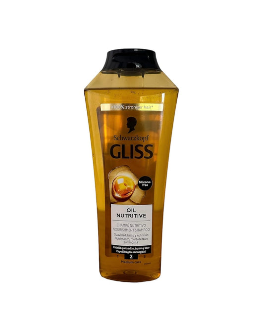 Gliss Oil Nutritive Shampoo, 13.6 Ounce : Beauty & Personal Care
