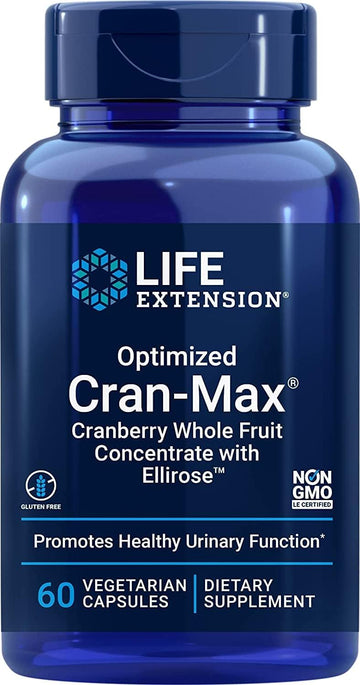 Optimized Cran-Max with ElliRose 60 VegiCaps (Pack of 2)