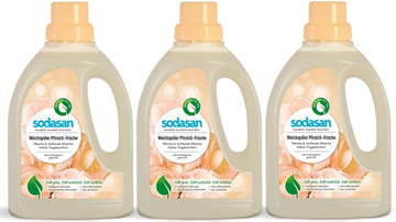 Sodasan Fabric Softener, Pure & Soft Laundry, Removes Detergent Residues, 3 X 750Ml