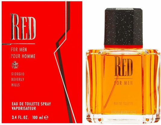 Giorgio Beverly Hills Red Homme Eau De Toilette Spray 100Ml