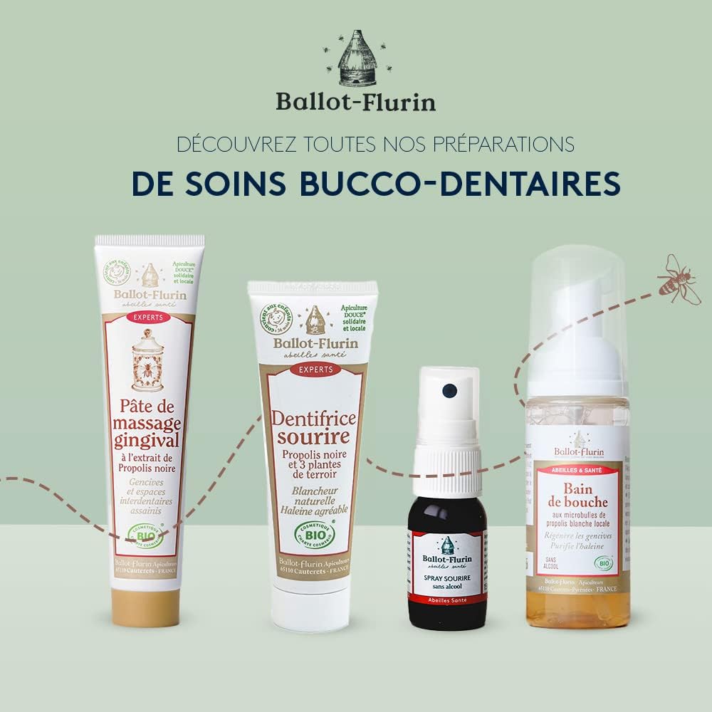 Mouthwash With White Propolis Microbubbles