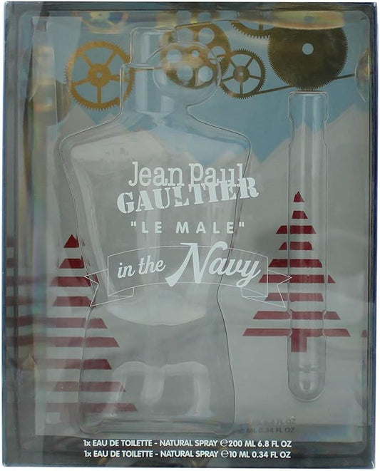 Jean Paul Gaultier Le Male 2 Pcs Eau De Toilette 200Ml+Eau De Toilette 10Ml