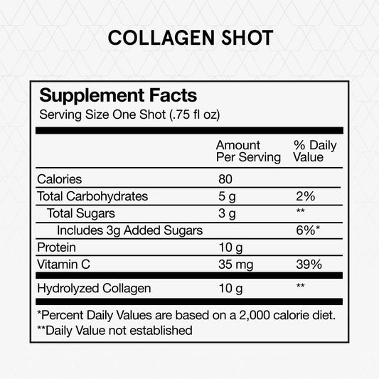 Momentous Collagen Shot Supplement, 15 Servings