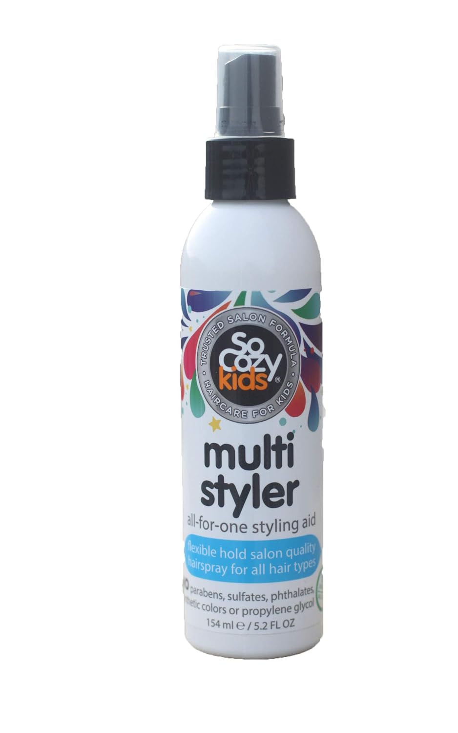 SoCozy Multi Styler For Kids Hair, Synthetic Colors or Dyes, 5.2 Fl Oz