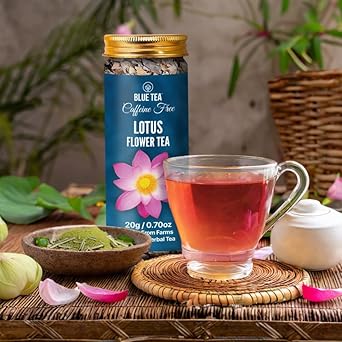 Blue Tea - Lotus Flower Tea - 1.40 Oz (Pack Of 2)