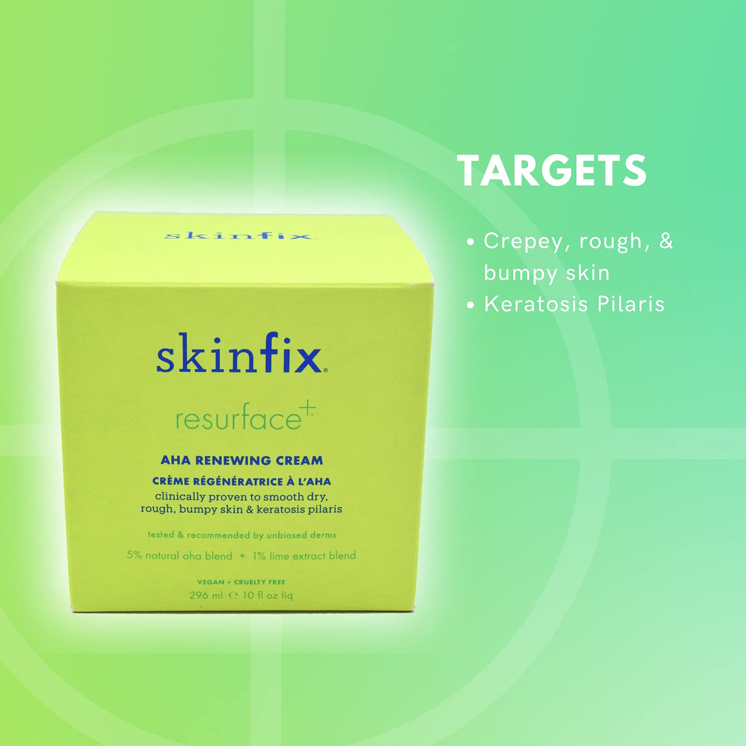 Skin Fix Skinfix Resurface Aha Renewing Cream 10 Oz : Beauty & Personal Care