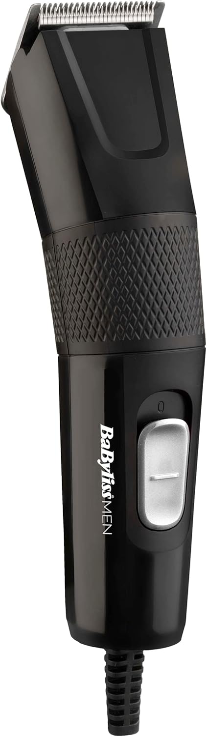 BaByliss Hair Clipper Precision Power, Corded Hair Clippers for Men, Sharp Stainless Steel Blades, 8 cutter guides 1-8, Grooming Set, Black, 7755U : Amazon.co.uk: Beauty