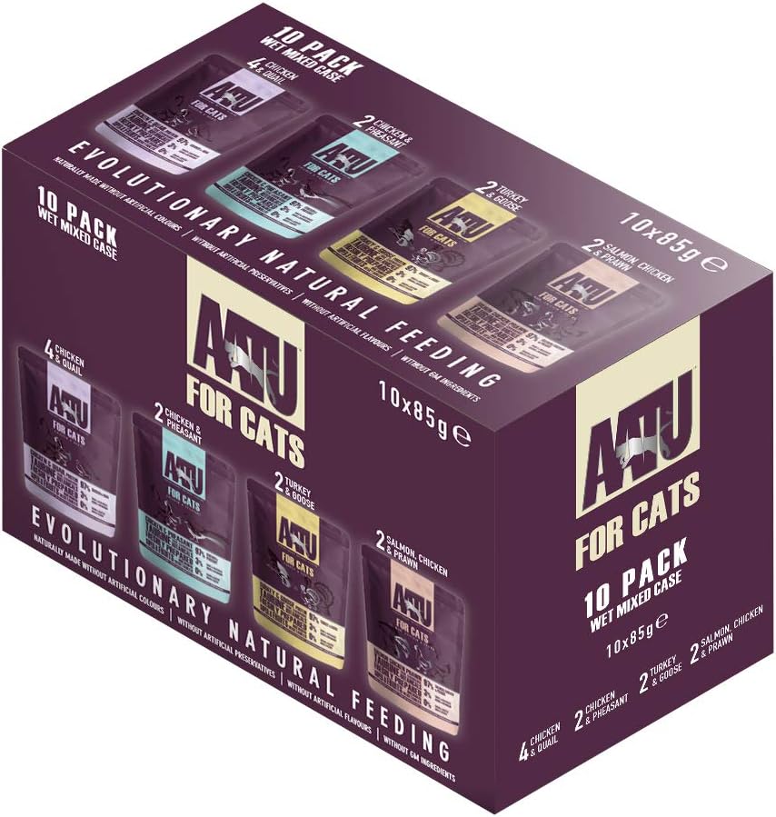 AATU Cat Wet Multipack 10 x 85g?WACATMULTI10