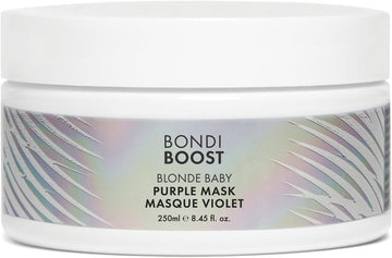 Bondiboost Blonde Baby Toning Purple Hair Mask - Silicone-Free, Aloe-Based Deep Treatment With Violet Pigments, Silky Shine Blonde Hair - Vegan & Cruelty-Free, 200Ml