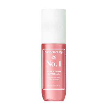 Mcobeauty Fragrance Mist No. 1 Black Plum & Vanilla, Lightly Fruit Scent With Warm Floral Notes For Day Or Night, Vegan, Cruelty Free