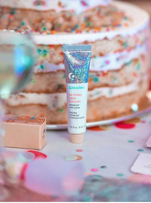 Glossier Balm Dotcom Universal Skin Salve, Berry, 0.5 Fl Oz / 15 Ml, Moisturizing, Revitalizing