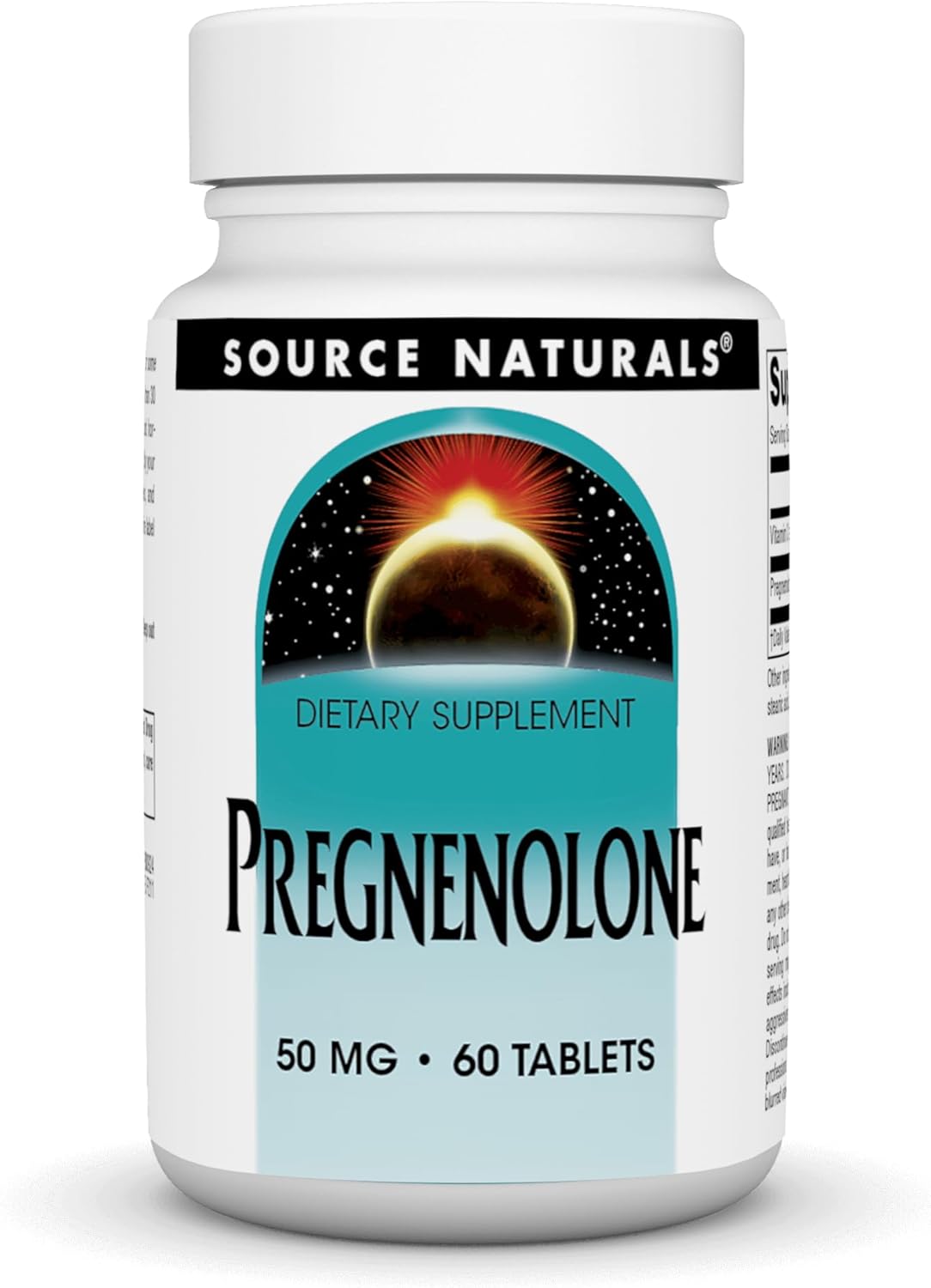 Source Naturals Pregnenolone* 50Mg - 60 Tablets