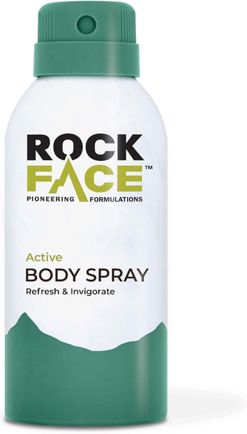 Rock Face Body Spray For Men, Deodorant Spray With Masculine, Long Lasting, Classic, 150Ml