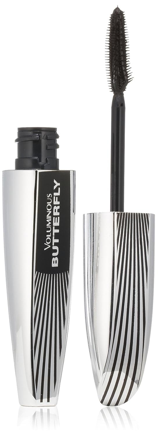 L'Oreal Paris Voluminous Butterfly Mascara, Washable, Black, 0.22 Fl. Oz., 1 Count