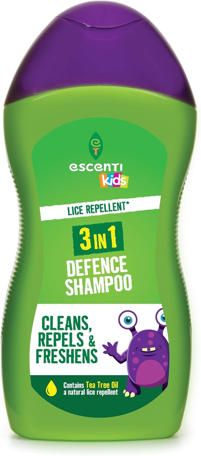 Escenti Kids Lice Repellent 3 In 1 Defence Shampoo 300Ml