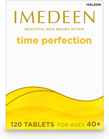 Imedeen Time Perfection - 120 Tablets - Skincare Supplements To Support Collagen Formation - Containing Vitamin C And Zinc - Improves Moisture Balance & Helps Skin To Feel Smoother