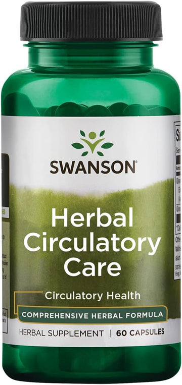 Swanson Full Spectrum Herbal Circulatory Care 60 Capsules