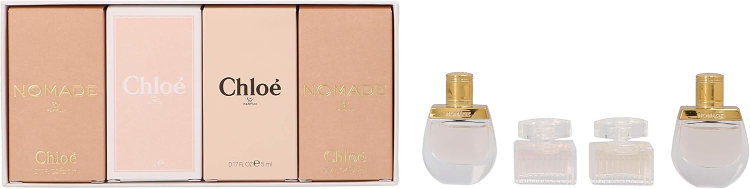 Chloe Miniature Collection Gift Set For Her, 5 Ml (Pack Of 4)