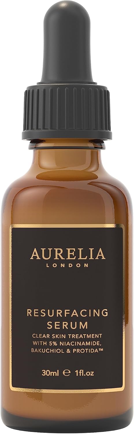 Resurfacing Serum | Ultimate Probiotic Complex To Smooth Lines And Wrinkles | Supports Anti Ageing | Made From Natural Ingredients | Suitable For Sensitive Skin | Aurelia London 30Ml