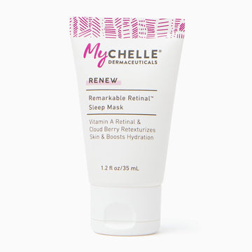 MyCHELLE Dermaceuticals Remarkable Retinal Sleep Mask (1.4 Fl Oz), Retexturizes Skin and Boosts Hydration with Vitamin A Retinaldehyde and Cloud Berry Seed Oil