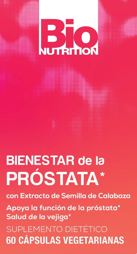 Bio Nutrition Prostate Wellness Support Supplement 60 Vegetarian Capsules | Natural Formula For Men’S Health | Promotes Healthy Prostate Function | Supports Urinary Health & Hormonal Balance