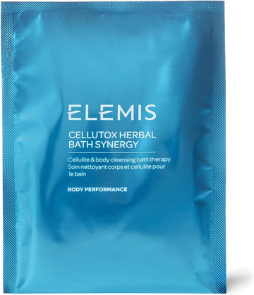 Elemis Cellulite Bath Synergy Sachets – Detoxifying & Stimulating Bath Soak With Algae & Sea Fennel Extracts, Cleanses & Revitalizes Skin, Pack Of 10 (30G)