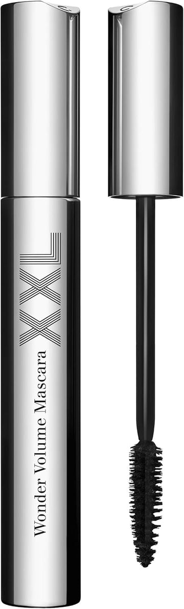Clarins New Wonder Volume Mascara Xxl | Volumizing And Lengthening | Double Volume Effect | 12H¹ Hold | Visibly Thickens And Smoothes Lashes | Smudge-Proof And Humidity-Resistant | 0.3 Ounces