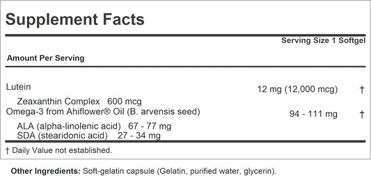 Andrew Lessman Lutein 12 Mg - 360 Softgels - Ultra-High Levels Of Lutein. Powerful Anti-Oxidant Carotenoid. Supports Eye Health And Promotes Healthy Vision And Skin