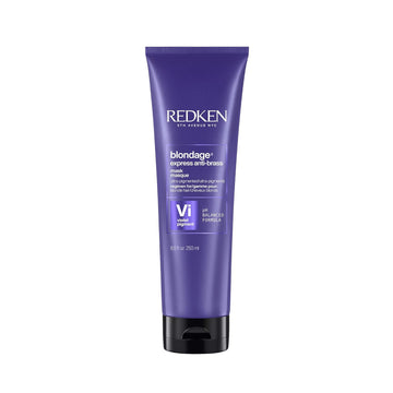 Redken Color Extend Blondage Express Anti-Brass Mask For Blonde & Highlighted Hair | Ultra-Pigmented Purple Hair Toner