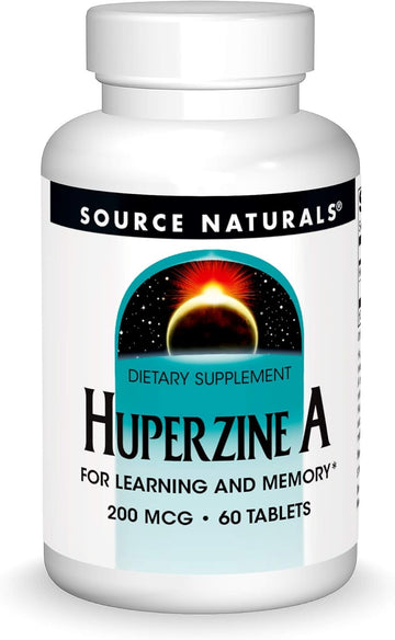 Source Naturals Huperzine A 200 Mcg For Learning & Memory - 60 Tablets