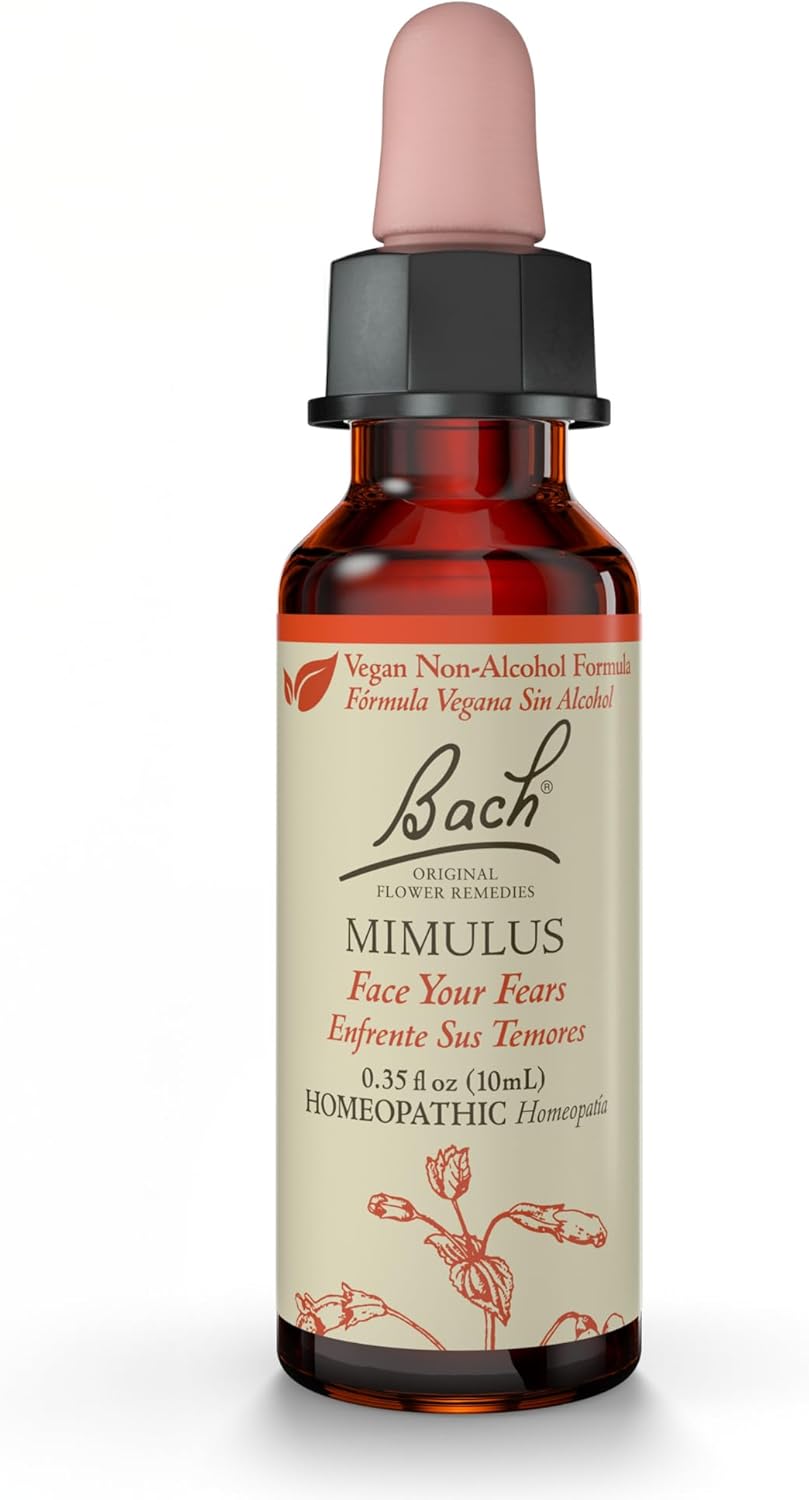 Bach Original Flower Remedies, Cherry Plum (Non-Alcohol Formula) - Be In Control - Natural Homeopathic Flower Essence For Emotional Balance - Vegan, Gluten Free, Sugar Free - 10Ml Dropper