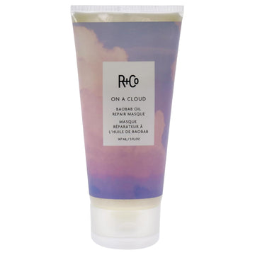 R+Co On A Cloud Baobab Oil Repair Masque | Delivers Nourishment + Strength + Elasticity | Vegan + Cruelty-Free | 5 Oz