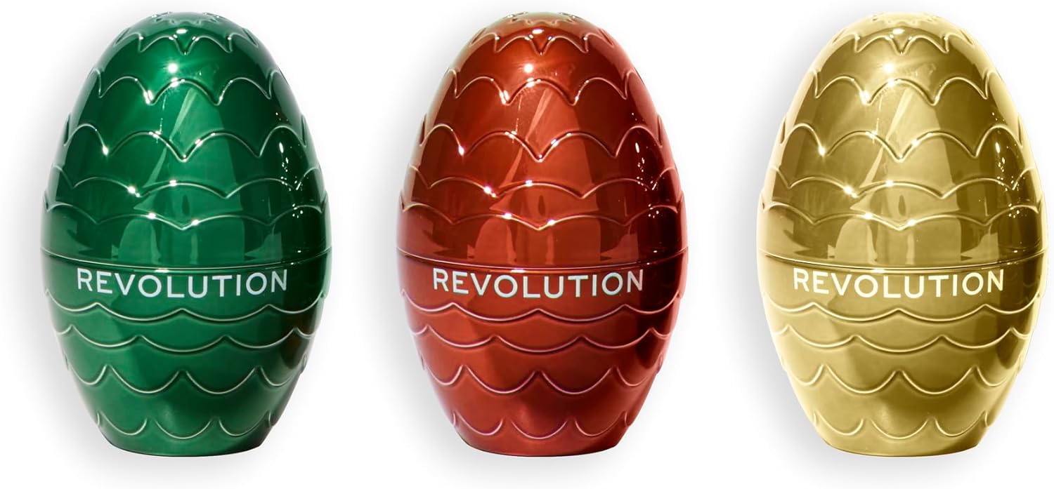 Revolution Beauty, House of Dragon x Revolution Dragon Egg Lip & Cheek Balm Set, Holiday Makeup Set, Buildable Tints & Colors, Vegan & Cruelty-Free : Amazon.co.uk: Beauty