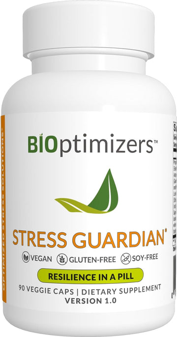 BiOptimizers Stress Guardian ? Stress Relief Capsule ? Rest Support Management - 90 Capsules