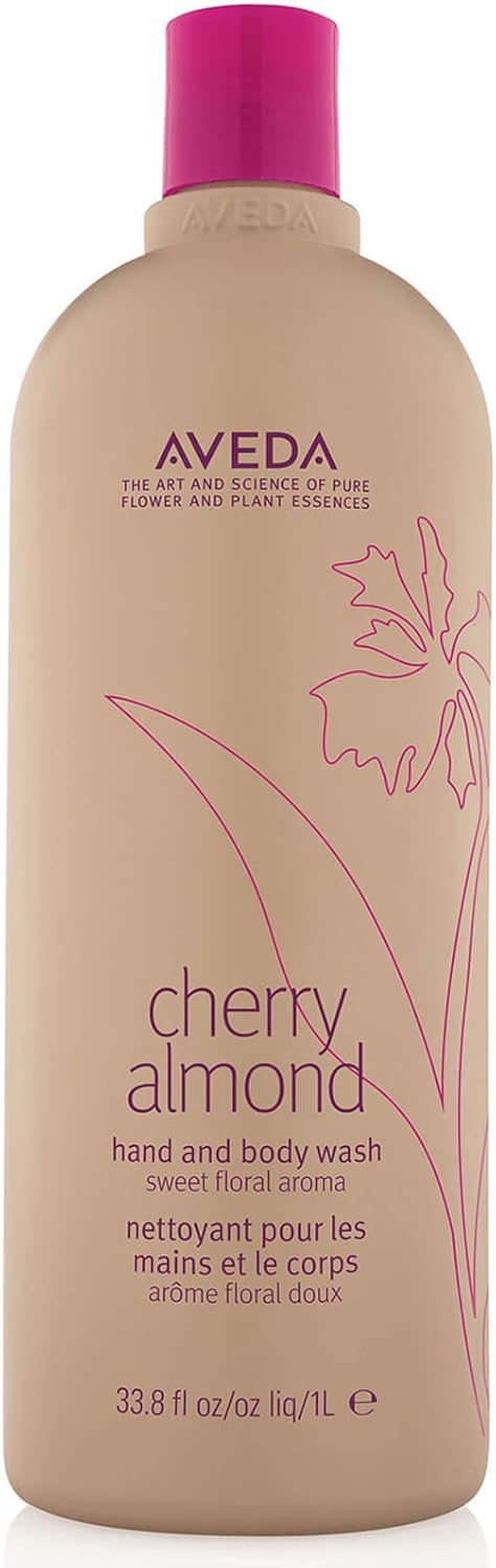 Aveda Cherry Almond Hands & Body Wash Shower Gel, 1000 ml
