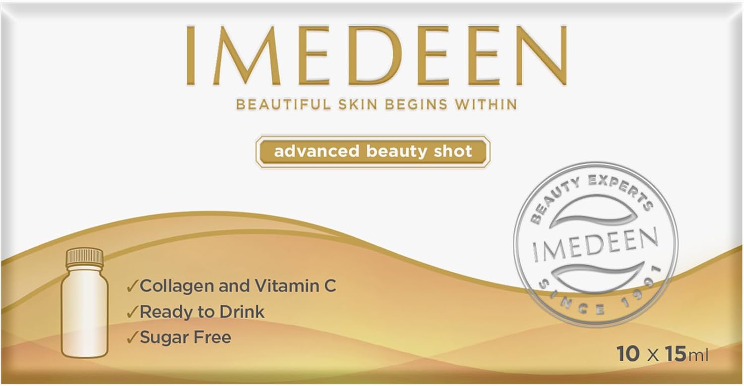 Imedeen Advanced Beauty Shot - Collagen, Beauty & Skin Supplement - 10 X 15Ml Shots - Contains 2500Mg Of Collagen And Vitamin C - Collagen Supplements For Women & Alternative To Collagen Powder