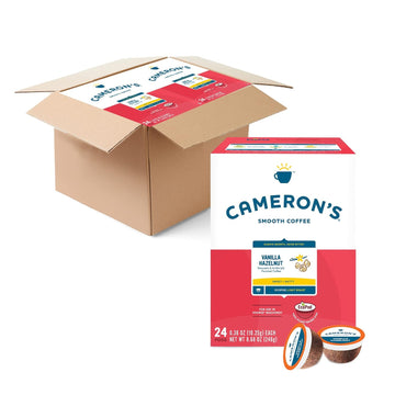 Cameron'S Coffee Single Serve Pods, Flavored, Vanilla Hazelnut Flavored, 96-Count, (Pack Of 1)