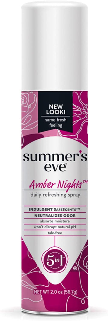 Summer's Eve Amber Nights Daily Refreshing Feminine Spray, 2 oz