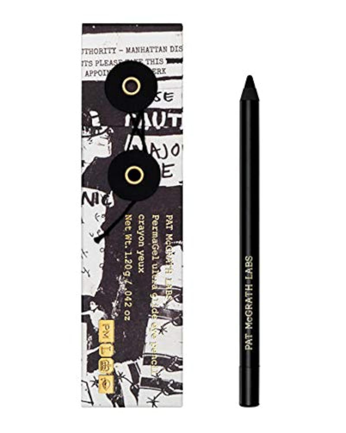 Pat Mcgrath Labs Permagel Ultra Glide Eye Pencil - (Xtreme Black) : Beauty & Personal Care