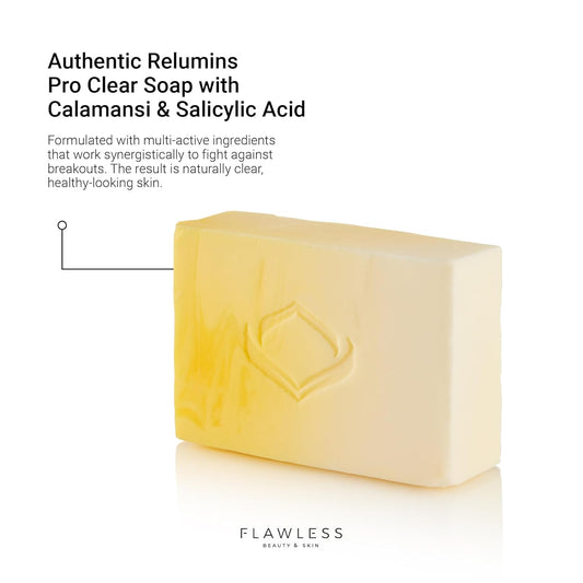 Relumins Authentic Professional Clear Soap With Calamansi & Salicylic Acid