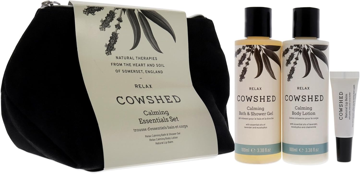 Cowshed Calming Essentials Set, 2 x 100 ml and 1 x 5 ml : Amazon.co.uk: Beauty