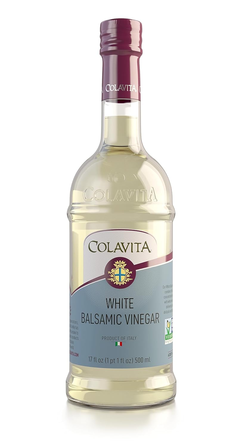 Colavita White Balsamic Vinegar, 17 Fl Oz (Pack of 6)