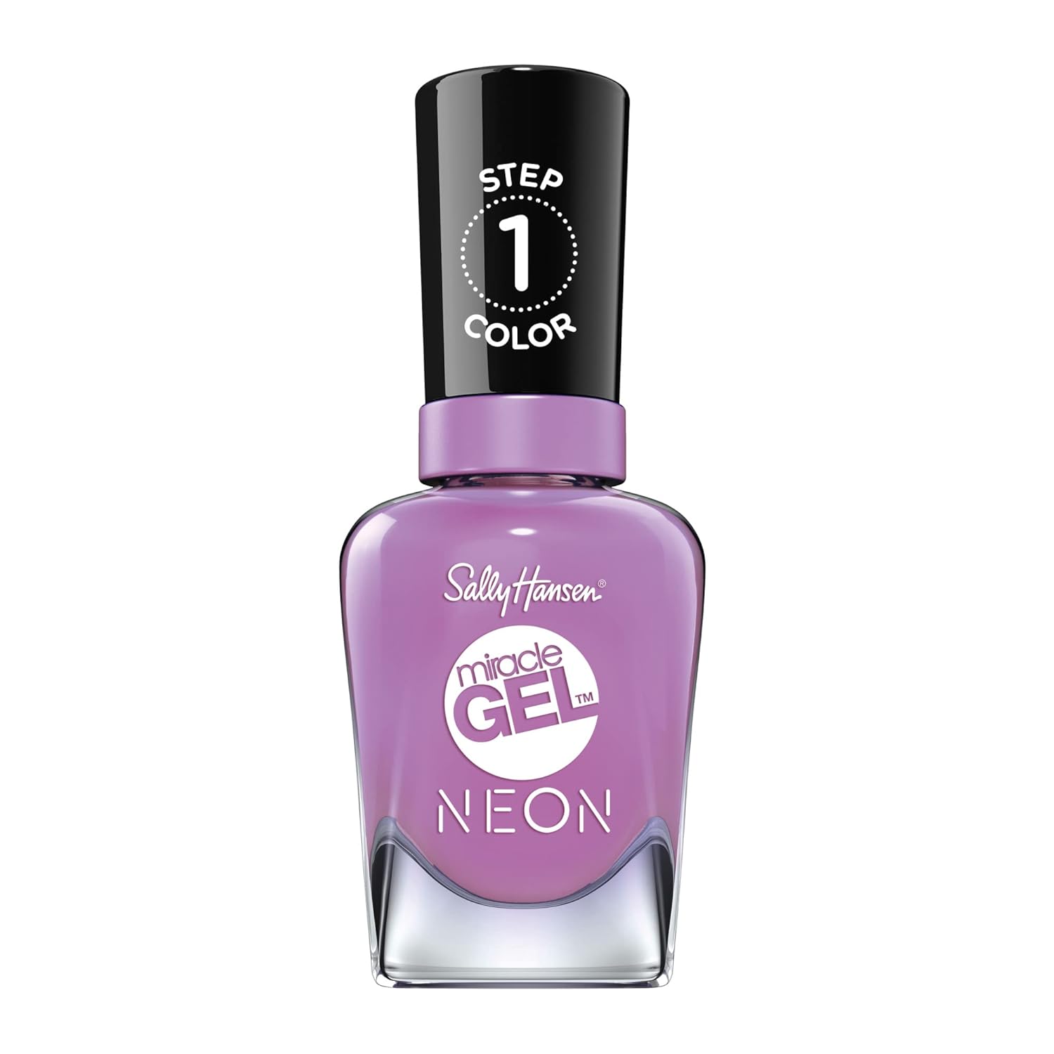 Sally Hansen Miracle Gel™, Violet Voltage, Long Lasting, Gel-Like Formula, No Uv Lamp Needed, Purple Nail Polish