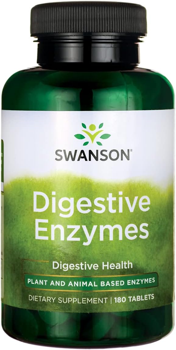 Swanson Digestive Enzymes 180 Tabs