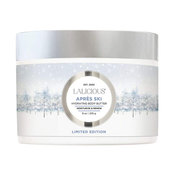 Lalicious Après Ski Body Butter - Hydrating Body Moisturizer With Shea Butter - No Parabens (8Oz)