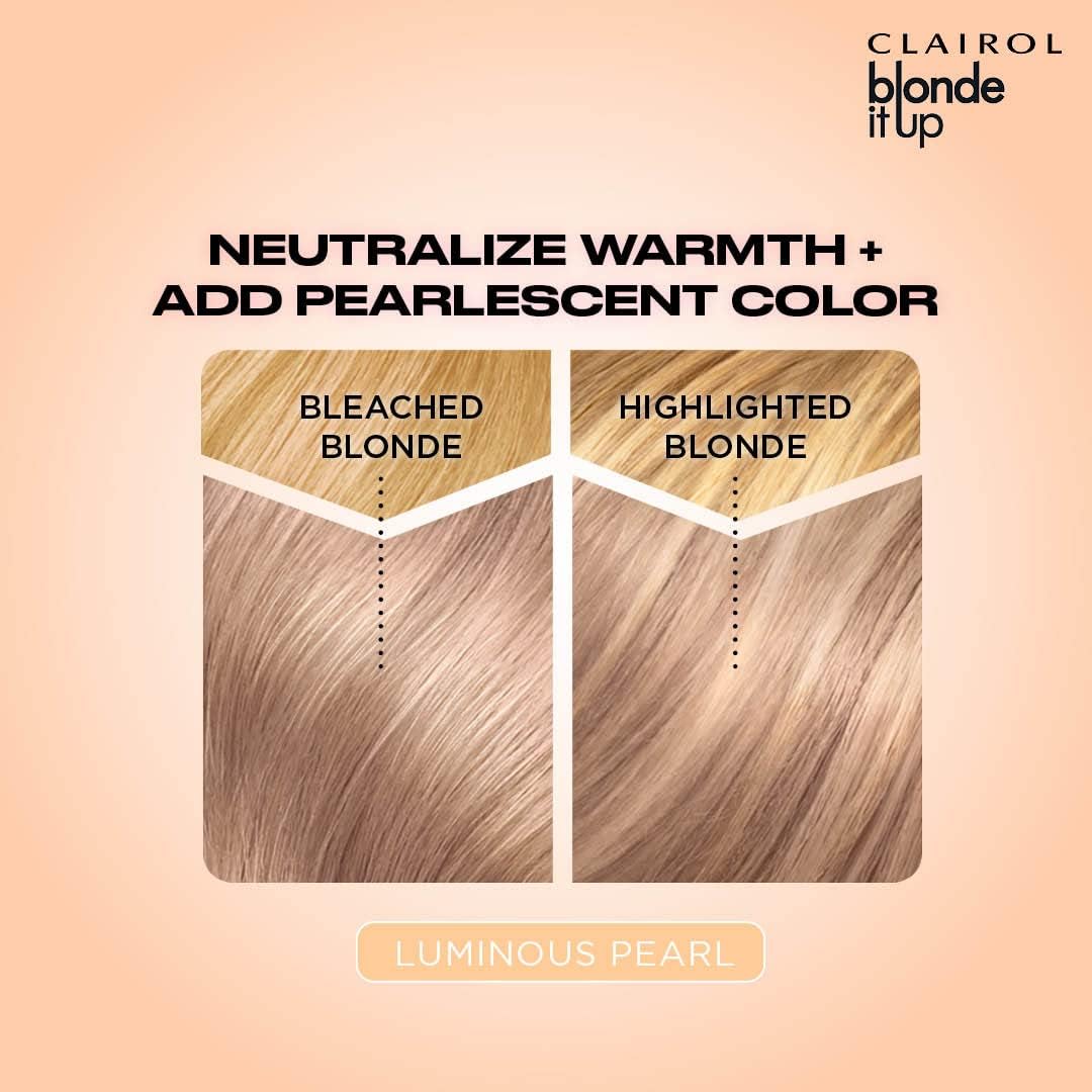 Clairol Blonde It Up Crystal Glow Toner Kit - Luminous Pearl : Amazon.co.uk: Beauty
