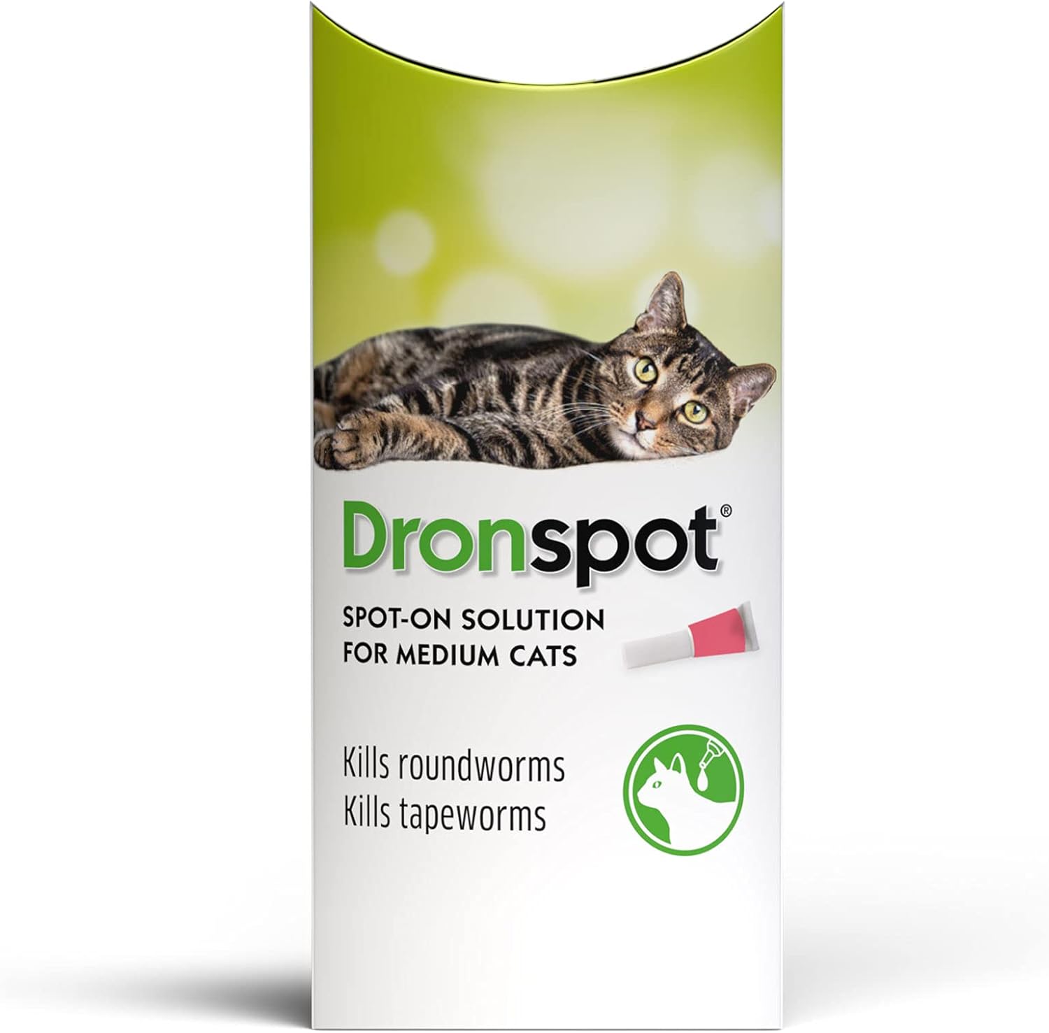 Dronspot Medium Cat Spot-On Worming Solution 1 Pipette