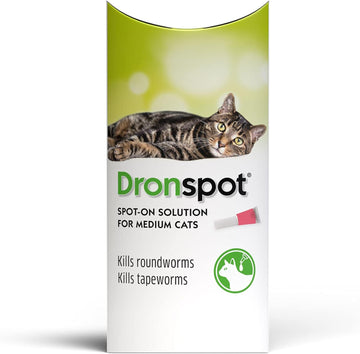 Dronspot Medium Cat Spot-On Worming Solution 1 Pipette