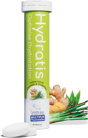 Hydratis Hydratation Accélérée - Electrolytes - Tube X20 Pastilles… (Peach)